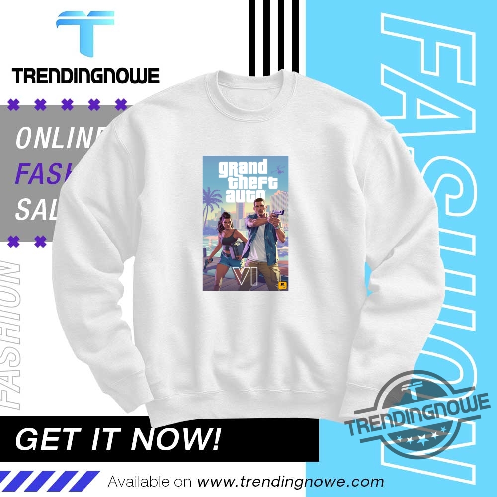 Official Gta6 Grand Theft Auto Vi Poster Shirt 10 OFFICIAL GTA6 Grand Theft Auto VI Poster Shirt