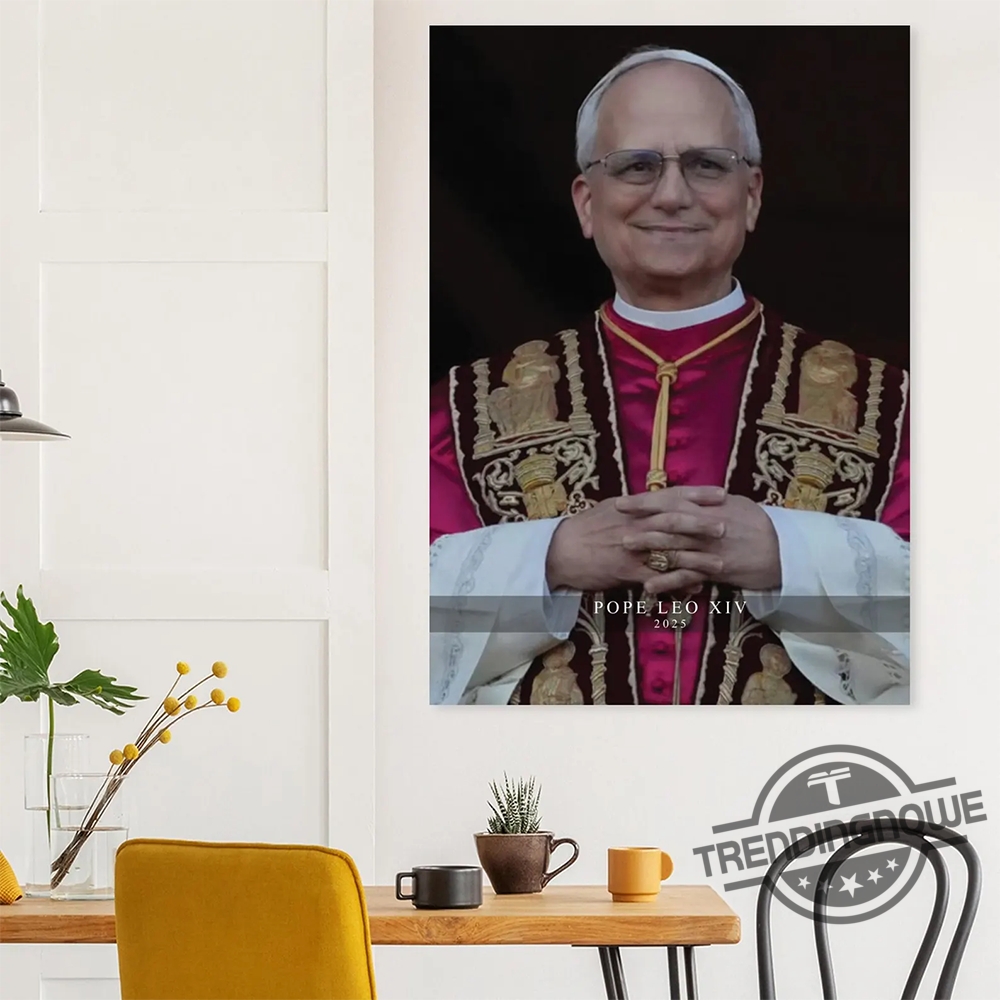 Pope Leo Xiv 2025 Poster Historic Vatican Portrait Print Catholic Wall Art 9 Pope Leo XIV 2025 Poster Historic Vatican Portrait Print Catholic Wall Art