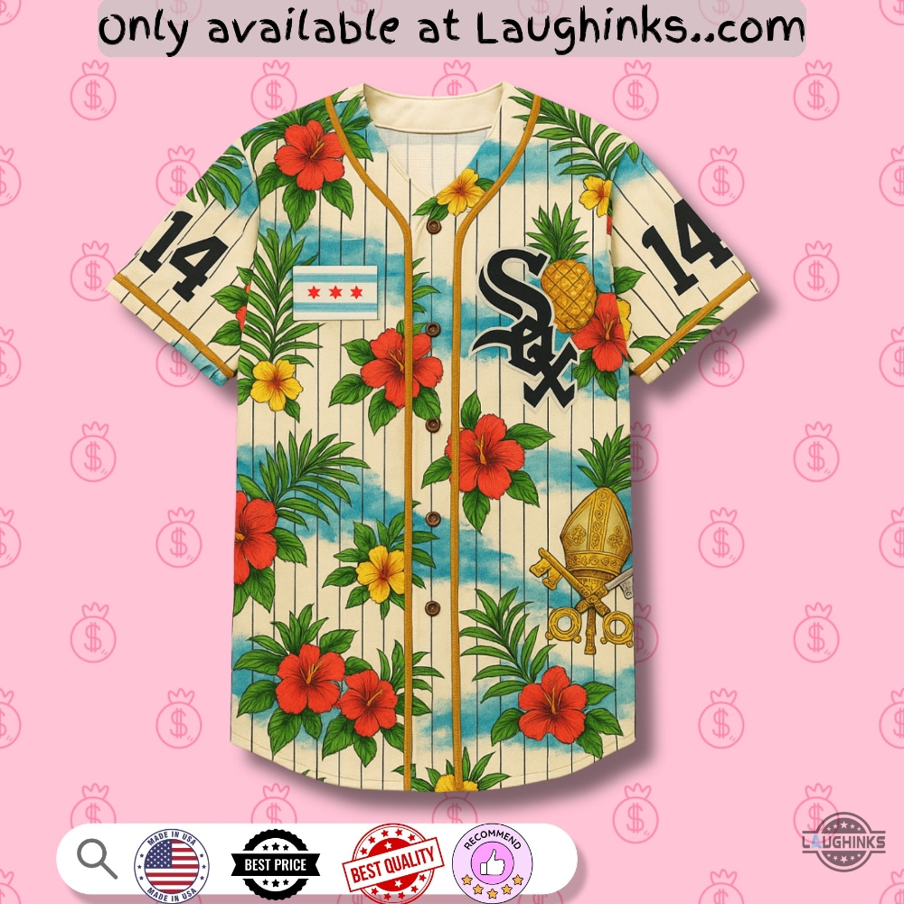 Chicago White Sox Pope Leo Baseball Jersey Shirt 5 Chicago white sox pope leo baseball jersey shirt