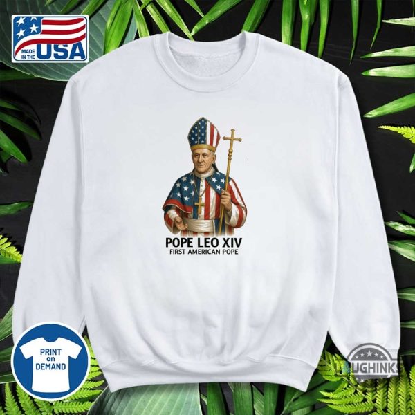 pope leo xiv first american pope shirt new