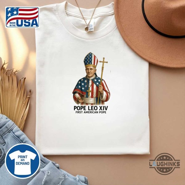 pope leo xiv first american pope shirt new