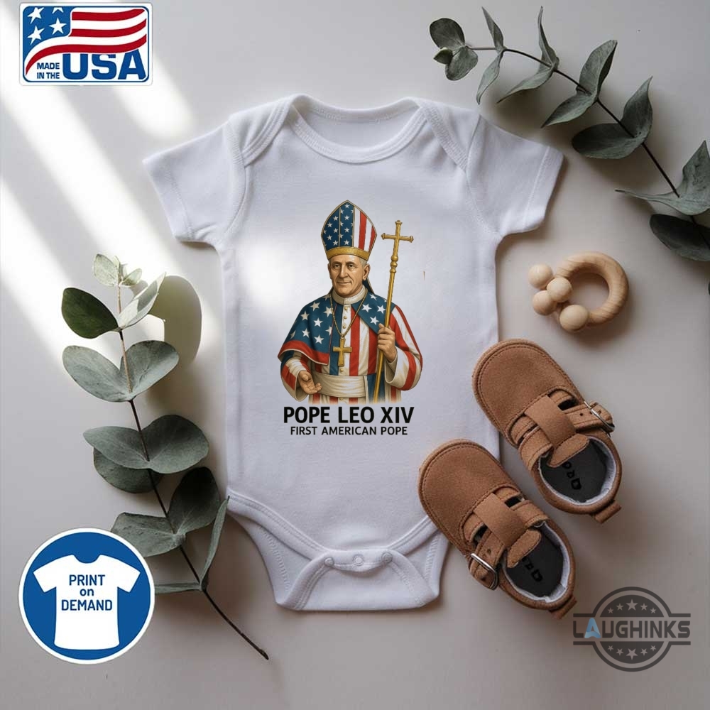 Pope Leo Xiv First American Pope Shirt New 15 Pope Leo XIV First American Pope Shirt New