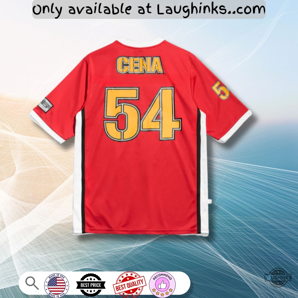 Red Wwe John Cena Nation Football Jersey Shirt Full Printed American Flag Wrestling Shirt 54 7 Red WWE John Cena Nation Football Jersey Shirt Full printed American Flag Wrestling Shirt 54