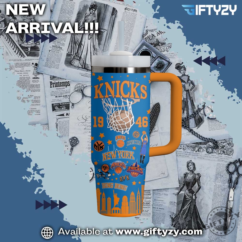 Nba New York Knicks Trendy Stanley Tumbler With Handle 5 NBA New York Knicks Trendy Stanley Tumbler With Handle