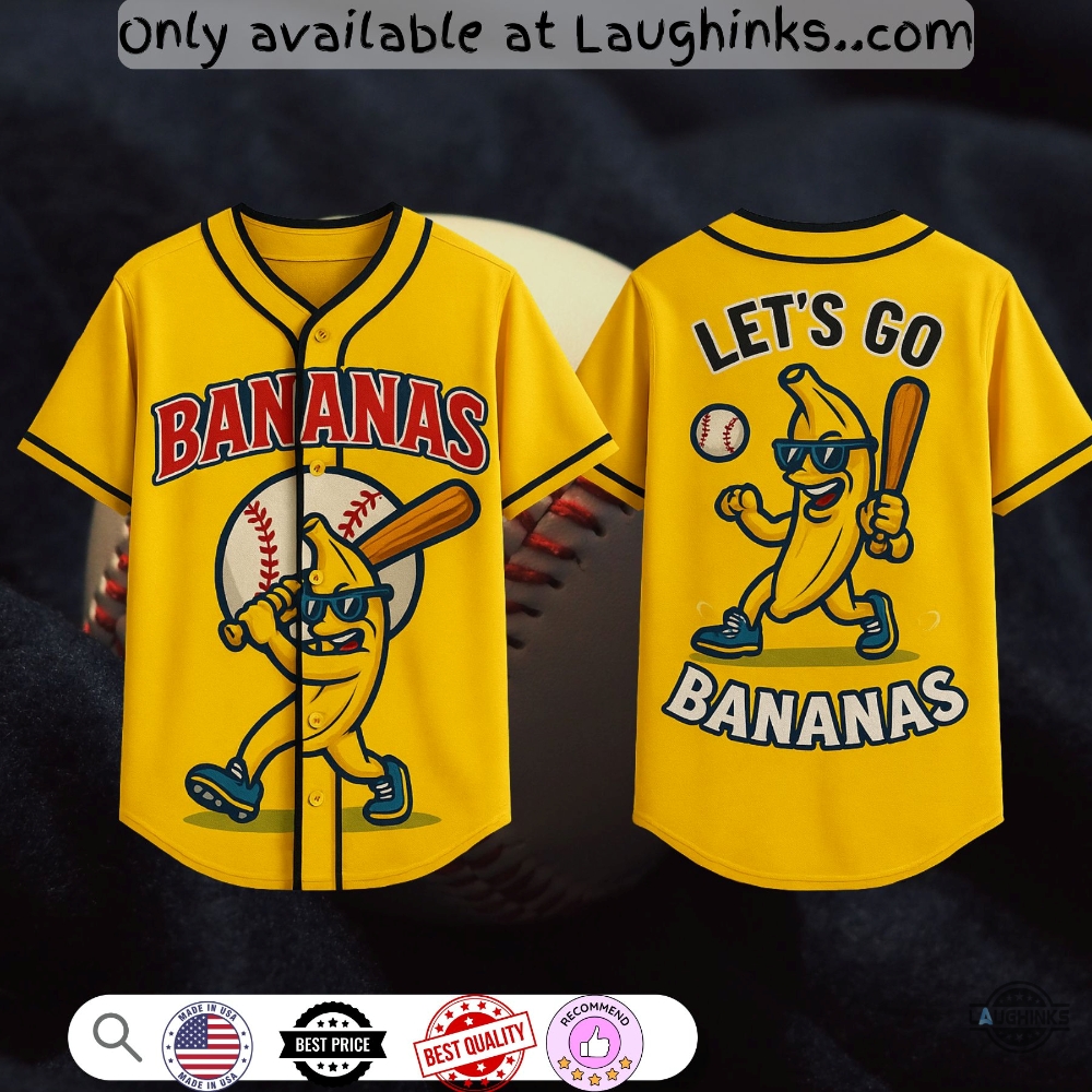 Savannah Bananas Baseball Jersey Shirt 4 Savannah Bananas Baseball Jersey Shirt
