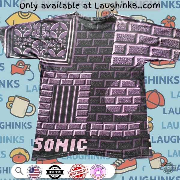 vintage sonic the hedgehog shirt