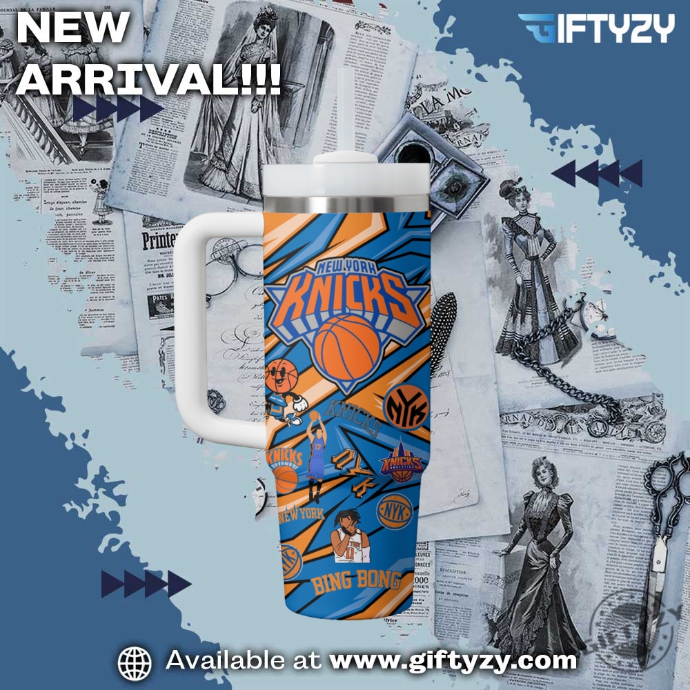 New York Knicks Nba Tumbler With Handle Stanley Cup 4 New York Knicks NBA Tumbler With Handle Stanley Cup