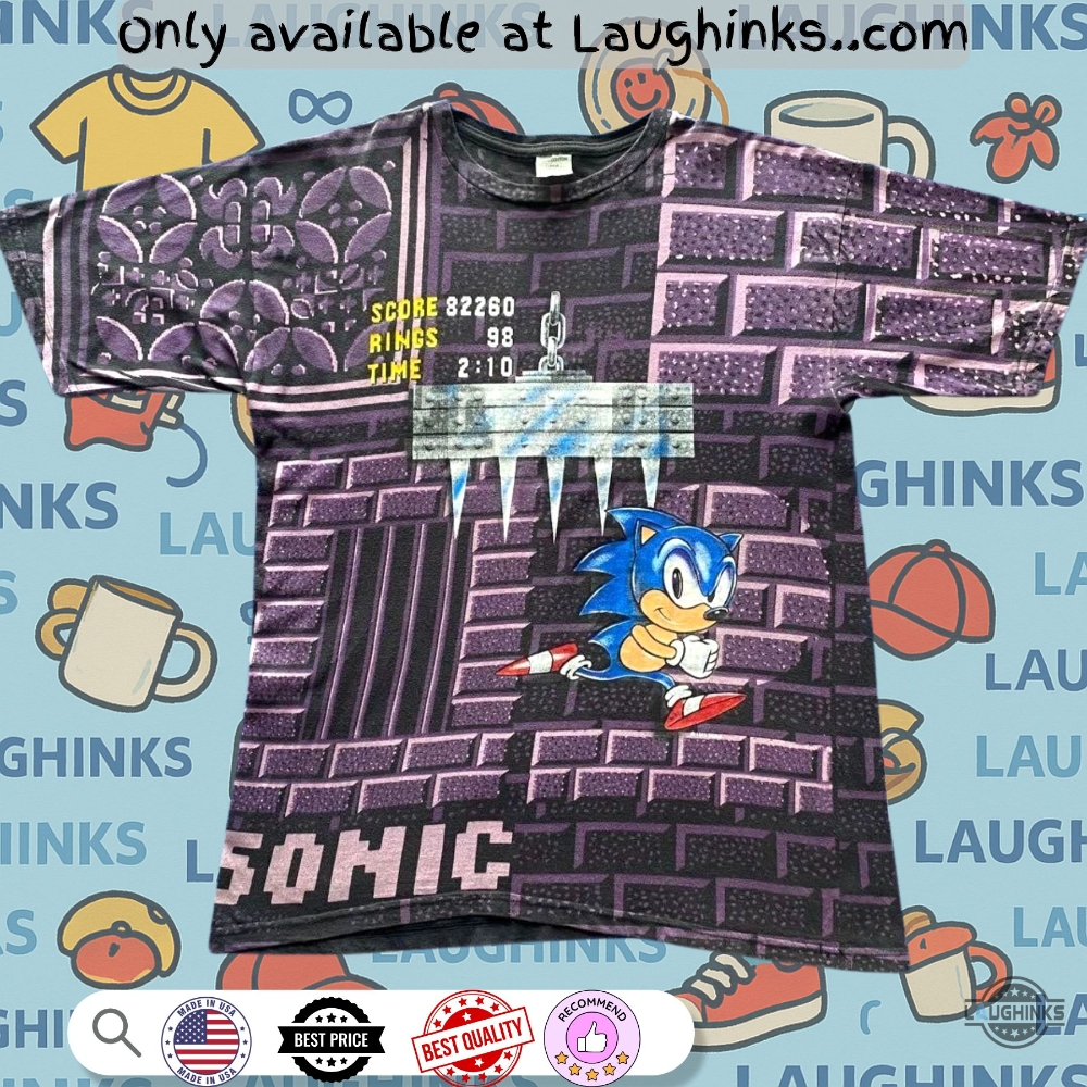 Vintage Sonic The Hedgehog Shirt 7 Vintage Sonic the Hedgehog Shirt