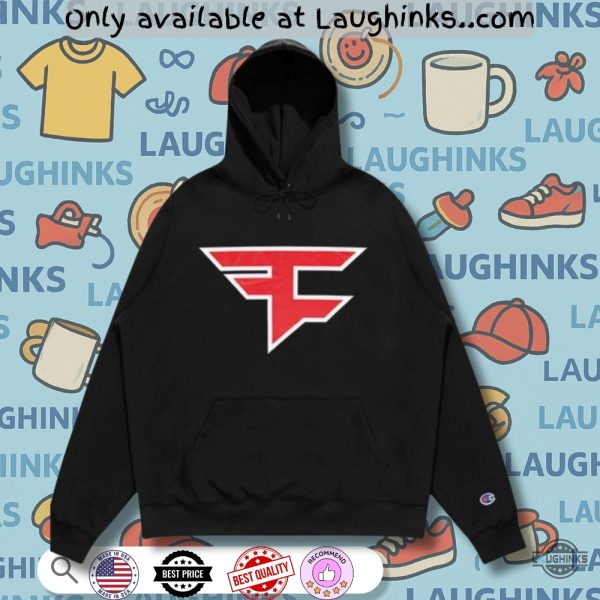 new red fc logo faze x champion hoodie t shirt sweatshirt full printed