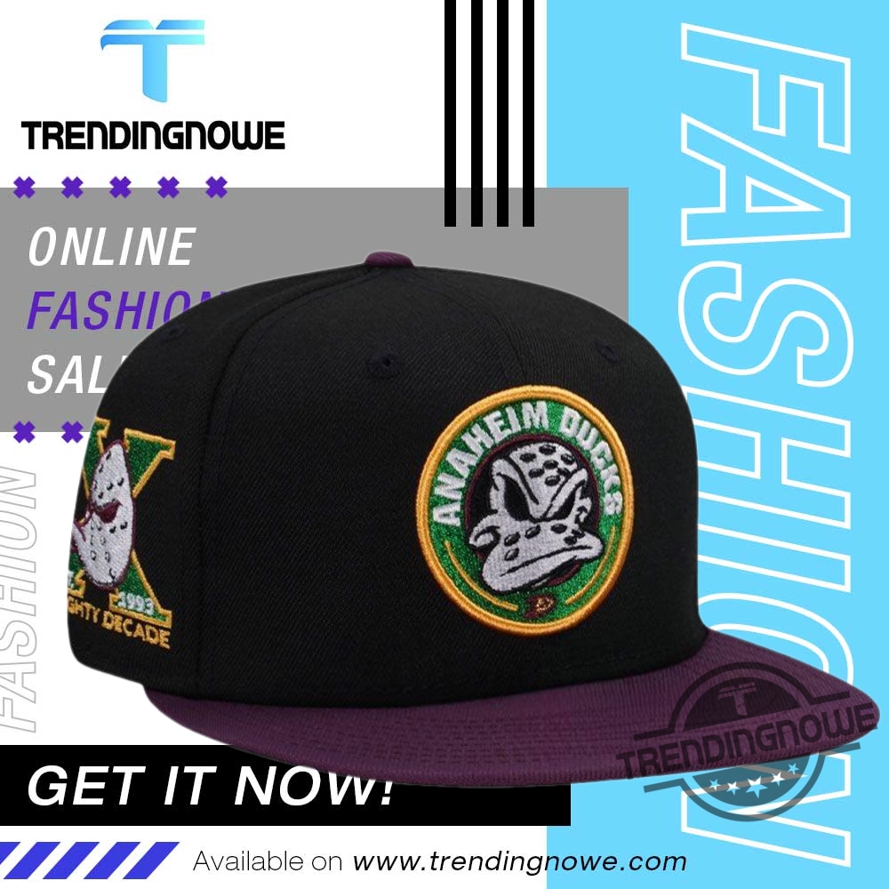 New Era Anaheim Ducks 10Th Anniversary Hat trendingnowe 2