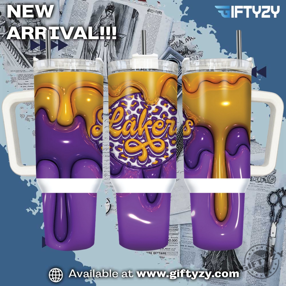 music x sport shirts, stanley 17 Nba Basketball Los Angeles Lakers Stanley Cup Tumbler With Handle