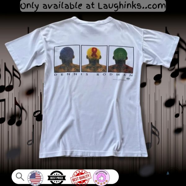 dennis rodman nba chicago bulls bootleg shirt