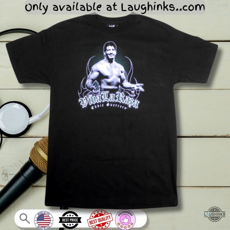 New Wwe Wwf Eddie Guerrero Latino Heat Lowrider Shirt | Laughinks