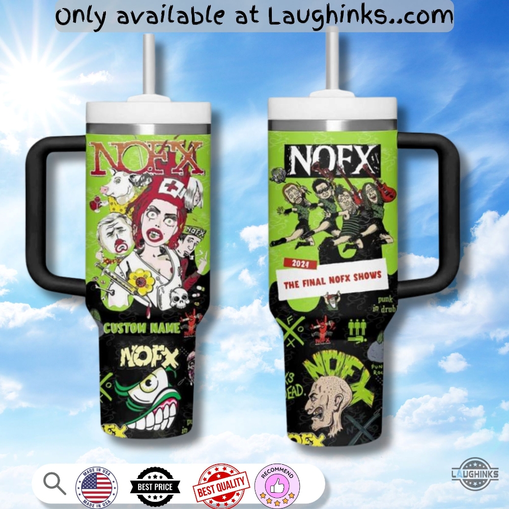 Personalized Nofx 40Oz Stanley Tumbler Dupe 6 Personalized NOFX 40oz Stanley Tumbler Dupe