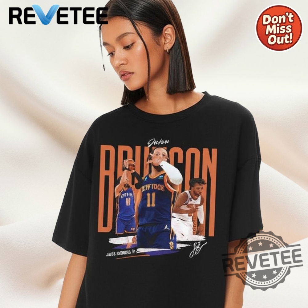 Latest Trend Alert: Jalen Brunson's NBPA Shirt - All-Star Energy Must-Have 5 Jalen Brunson New York Knicks T Shirt Msg Night Drop Hoodie Sweatshirt