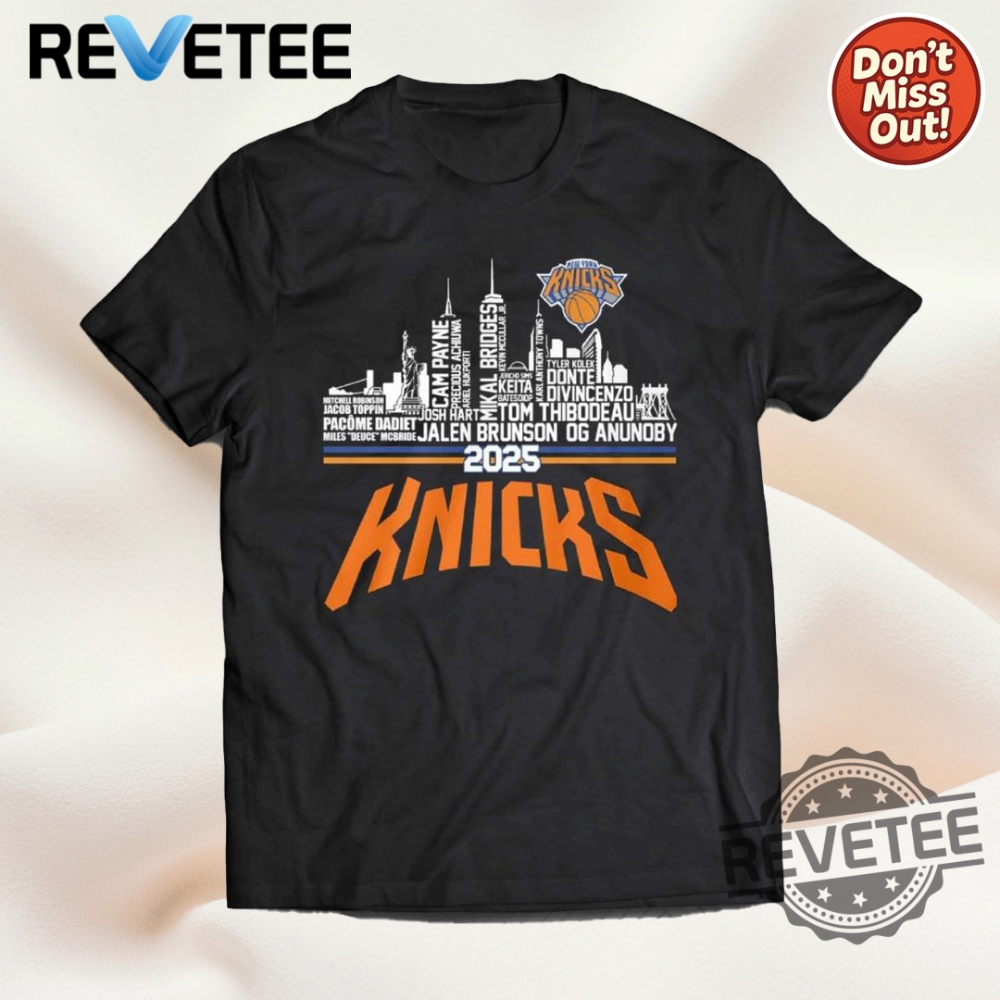 Latest Trend Alert: Jalen Brunson's NBPA Shirt - All-Star Energy Must-Have 7 2025 Knicks Roster Jalen Brunson Og Anunoby Coach Tom Thibodeau Shirt Knick Nation Rise Hoodie Sweatshirt