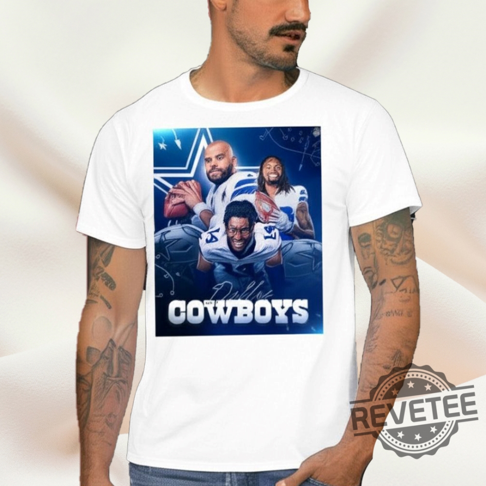 Latest Trend Alert: Jalen Brunson's NBPA Shirt - All-Star Energy Must-Have 20 Original Official Dallas Cowboy Ceedee Lamb Dak Prescott Theres A New Trio In Dallas Poster T Shirt Trinity In Texas