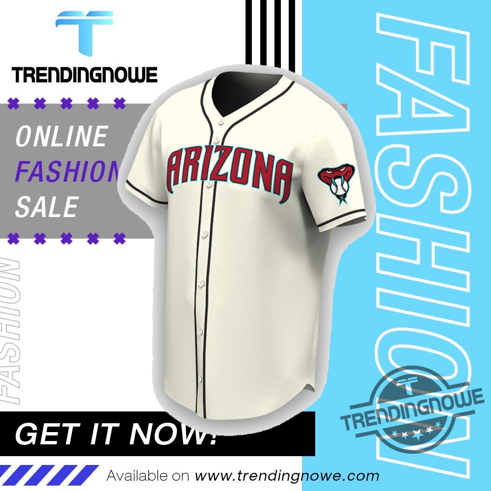 Arizona Diamondbacks Replica Home Jersey 2025 Giveaway trendingnowe 1