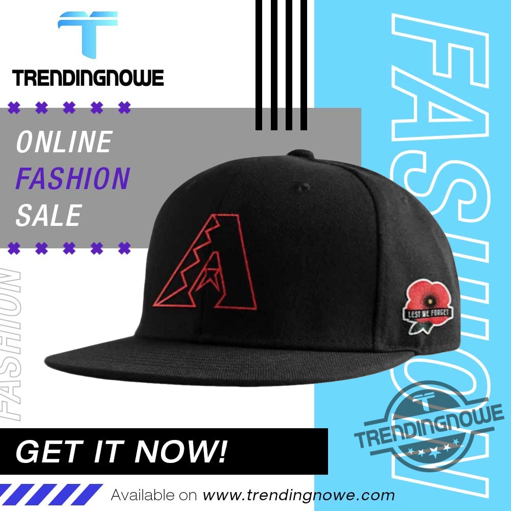 Arizona Diamondbacks Memorial Day Red Poppy Cap 2025 Giveaway trendingnowe 1