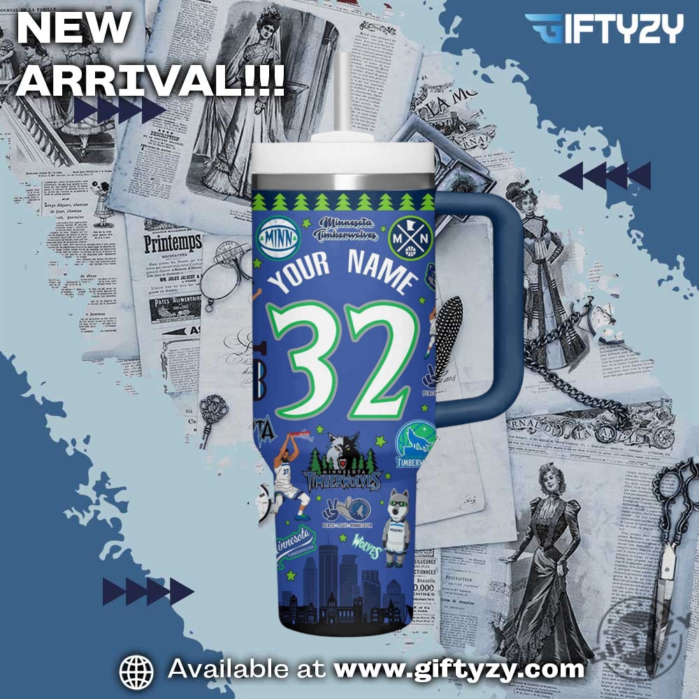Basketball Minnesota Timberwolves Nba Custom Stanley Cup Tumbler With Handle 4 Basketball Minnesota Timberwolves NBA Custom Stanley Cup Tumbler With Handle