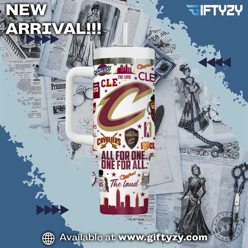 Trending Shirts and NBA Stanley 12 Basketball Cleveland Cavaliers Nba Custom Stanley Cup Tumbler With Handle