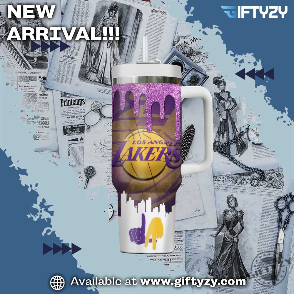 Trending Shirts and NBA Stanley 14 Los Angeles Lakers Nba Basketball Stanley Cup Trendy Tumbler With Handle