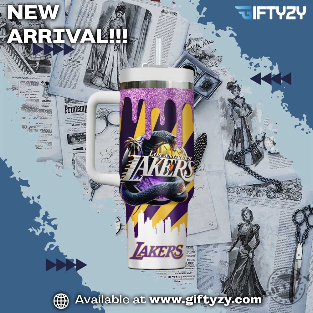 Los Angeles Lakers Nba Basketball Stanley Cup Trendy Tumbler With Handle 5 Los Angeles Lakers NBA Basketball Stanley Cup Trendy Tumbler With Handle
