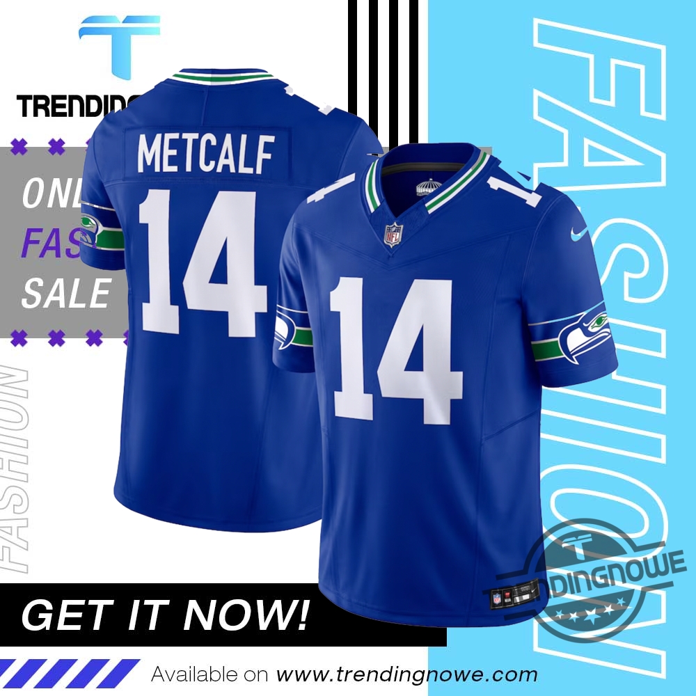 Seattle Seahawks Dk Metcalf Vapor Fuse Jersey trendingnowe 1