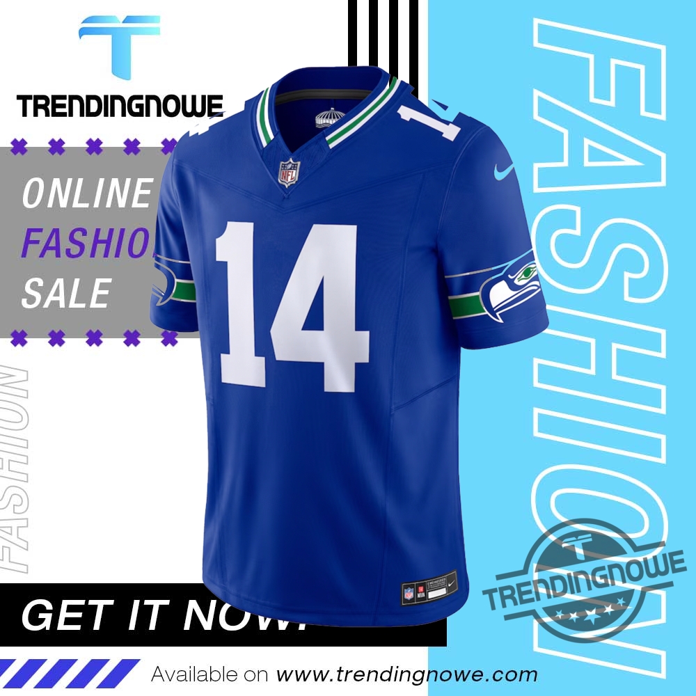 Seattle Seahawks Dk Metcalf Vapor Fuse Jersey 7 Seattle Seahawks DK Metcalf Vapor FUSE Jersey