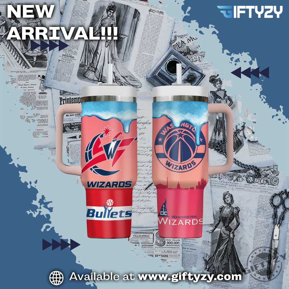 Trending Shirts and NBA Stanley 15 Nba Basketball Washington Wizards Stanley Cup Tumbler With Handle