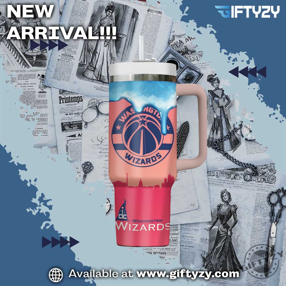 Nba Basketball Washington Wizards Stanley Cup Tumbler With Handle 4 NBA Basketball Washington Wizards Stanley Cup Tumbler With Handle