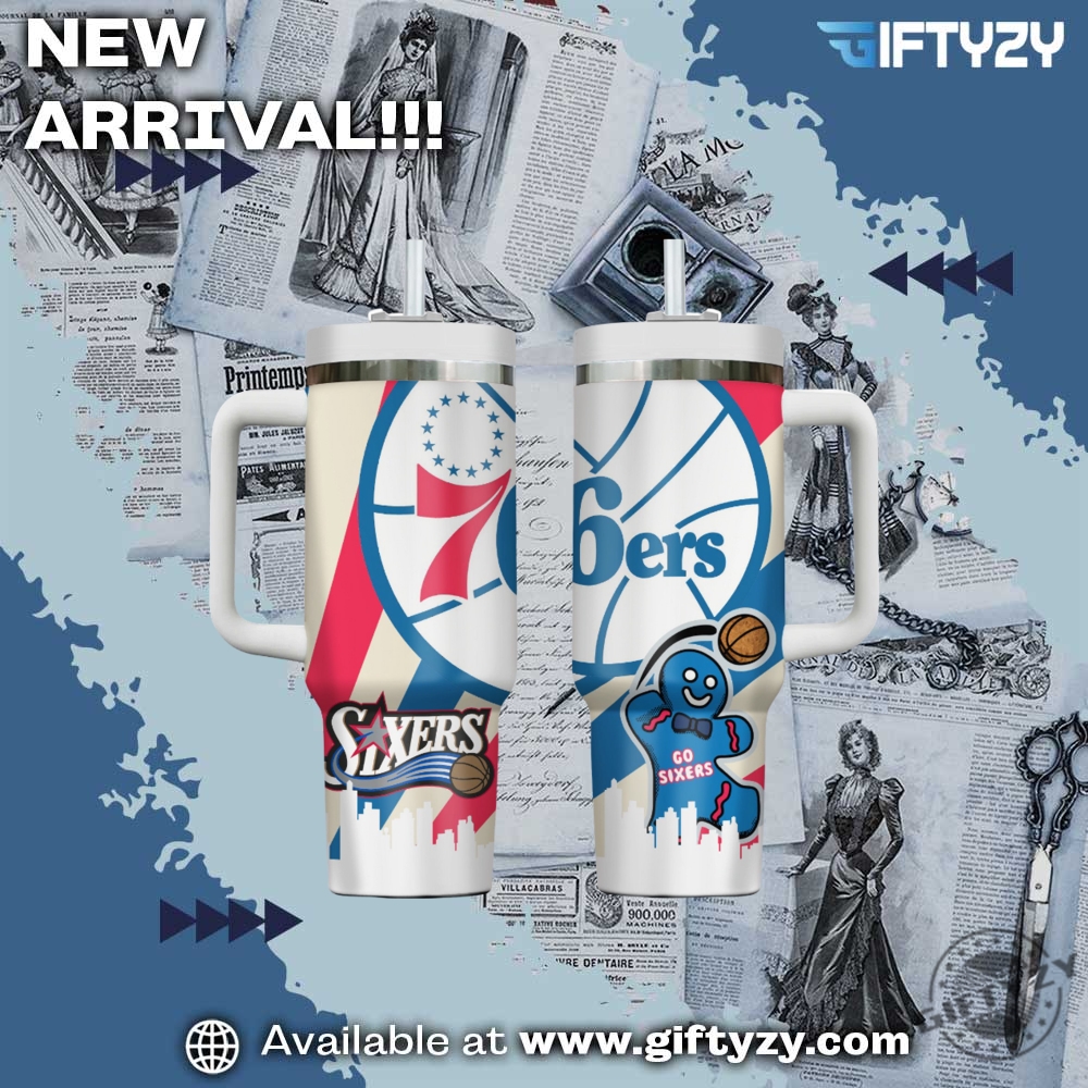 Nba Basketball Philadelphia 76Ers Funny Stanley Cup Tumbler With Handle 4 NBA Basketball Philadelphia 76ers Funny Stanley Cup Tumbler With Handle