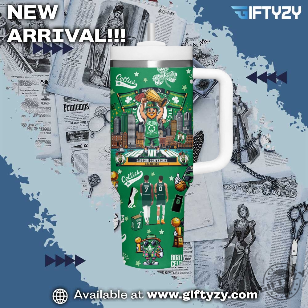 Nba Basketball Boston Celtics Champions Stanley Cup Tumbler With Handle 4 NBA Basketball Boston Celtics Champions Stanley Cup Tumbler With Handle