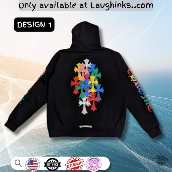 reprinted multicolor chrome hearts hoodie t shirt sweatshirt replica