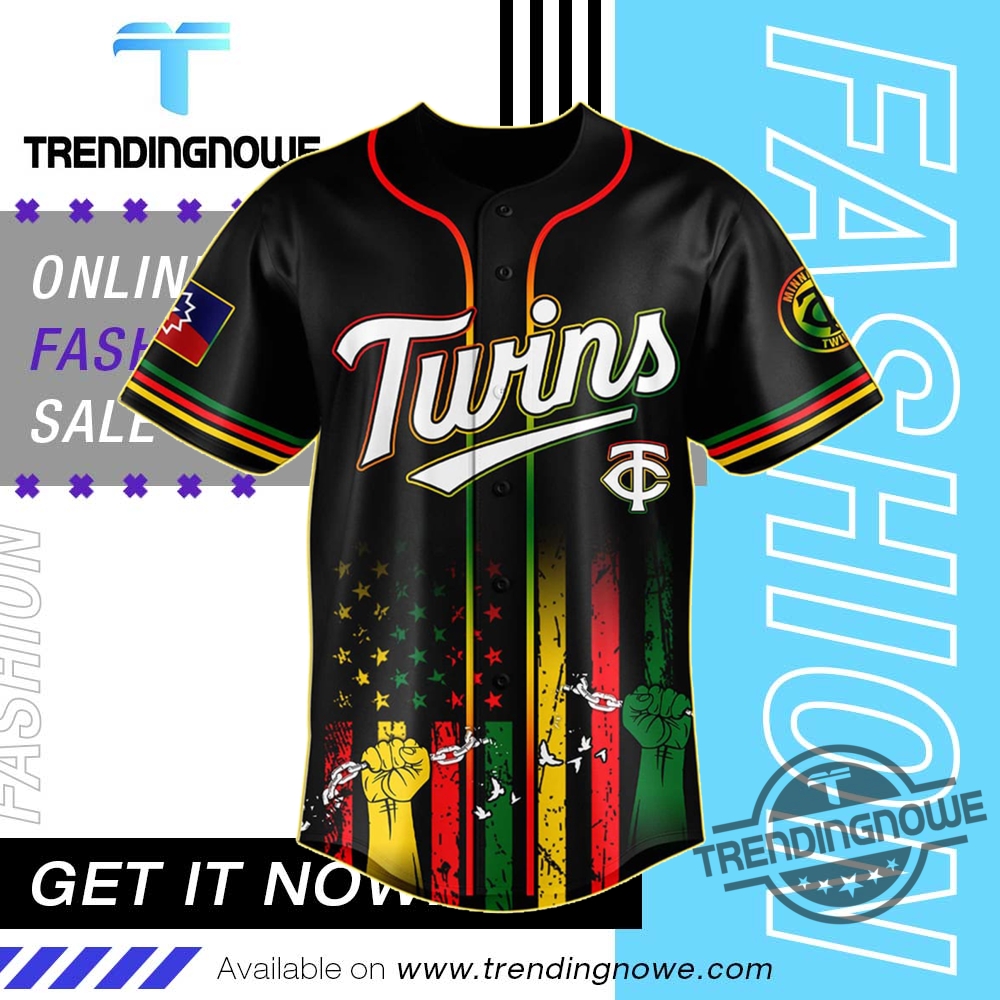 Minnesota Twins Juneteenth Day 2025 Jersey 8 Minnesota Twins Juneteenth Day 2025 Jersey