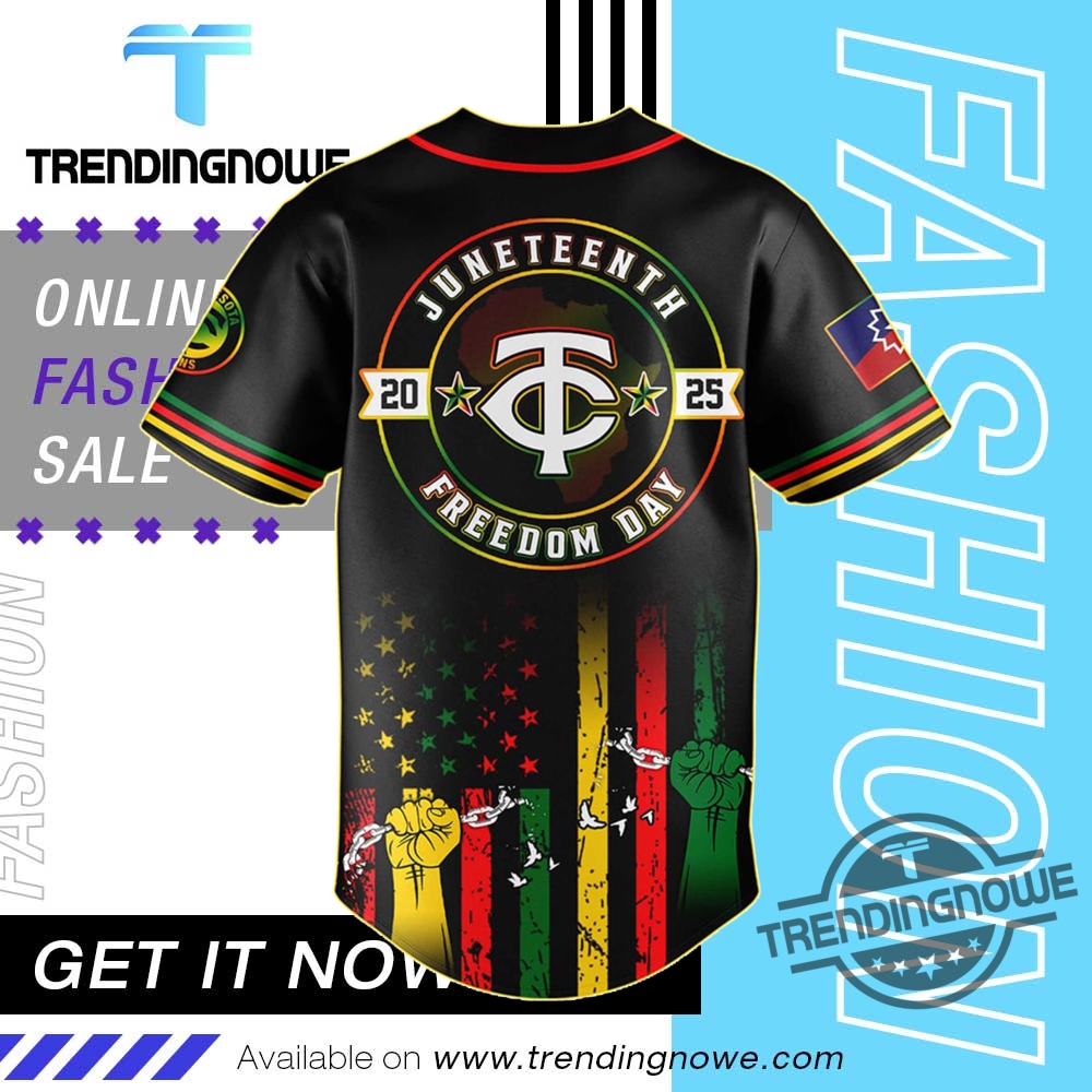 Minnesota Twins Juneteenth Day 2025 Jersey 9 Minnesota Twins Juneteenth Day 2025 Jersey