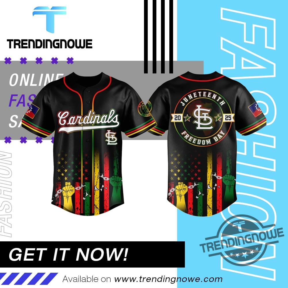 St Louis Cardinals Juneteenth Day 2025 Jersey trendingnowe 1