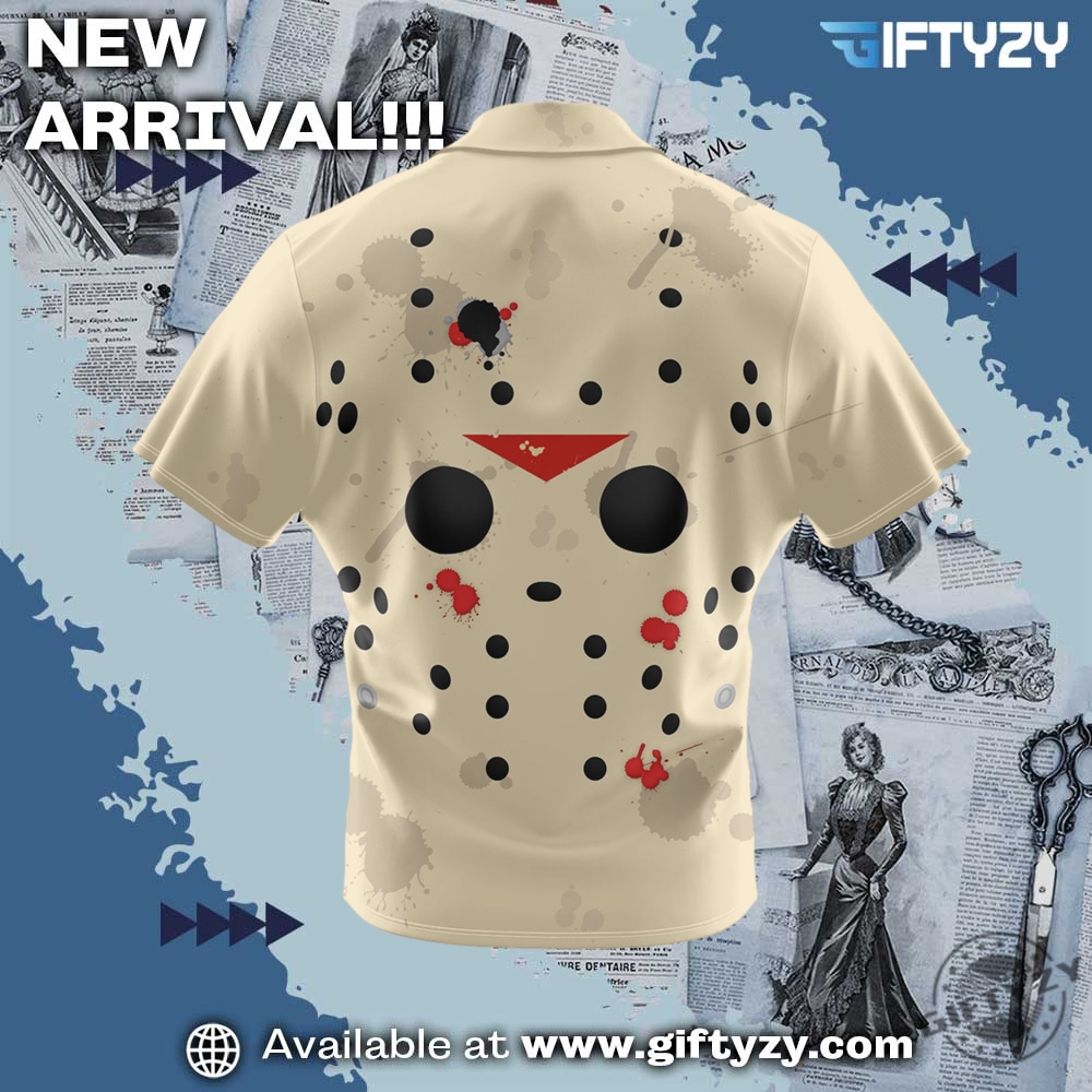 Nova knicks Shirt 13 Jason Voorhees Friday The 13Th 3D Over Printed Shirt