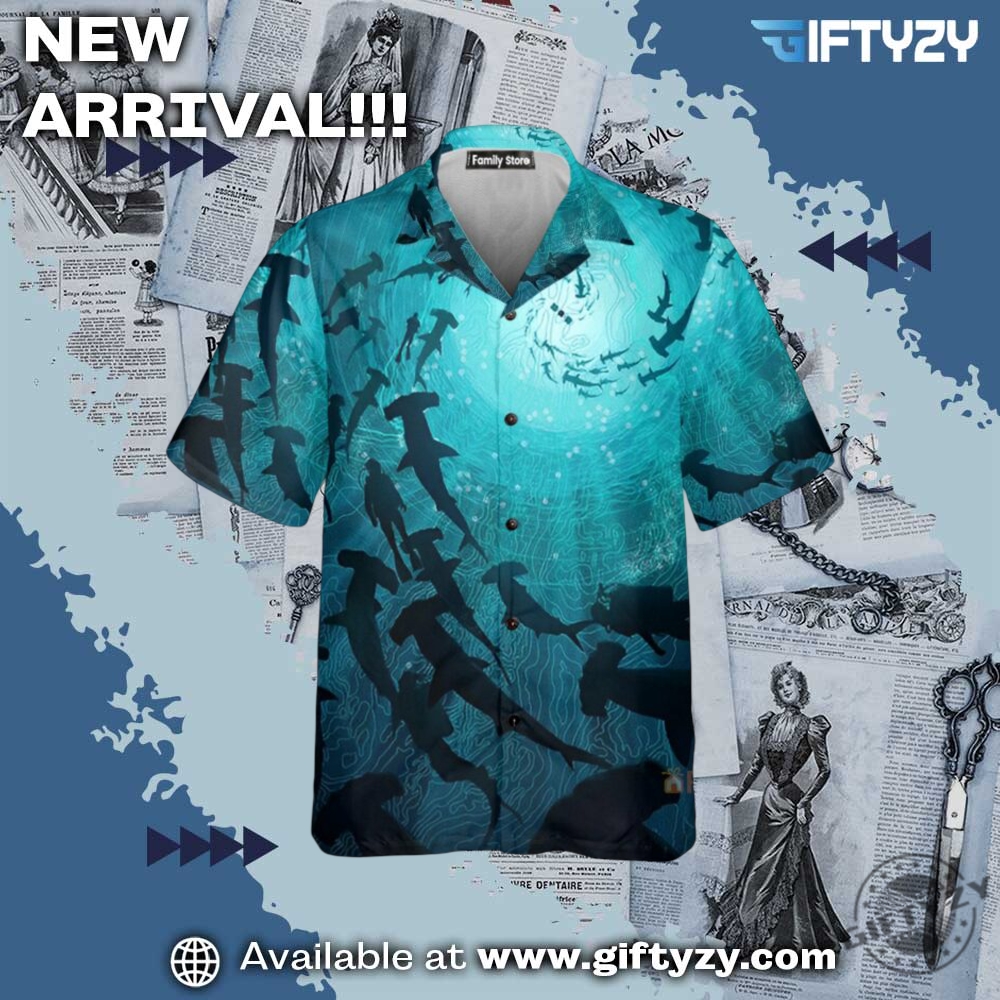 Nova knicks Shirt 19 Marine Life Shark Hawaiian 3D Shirt