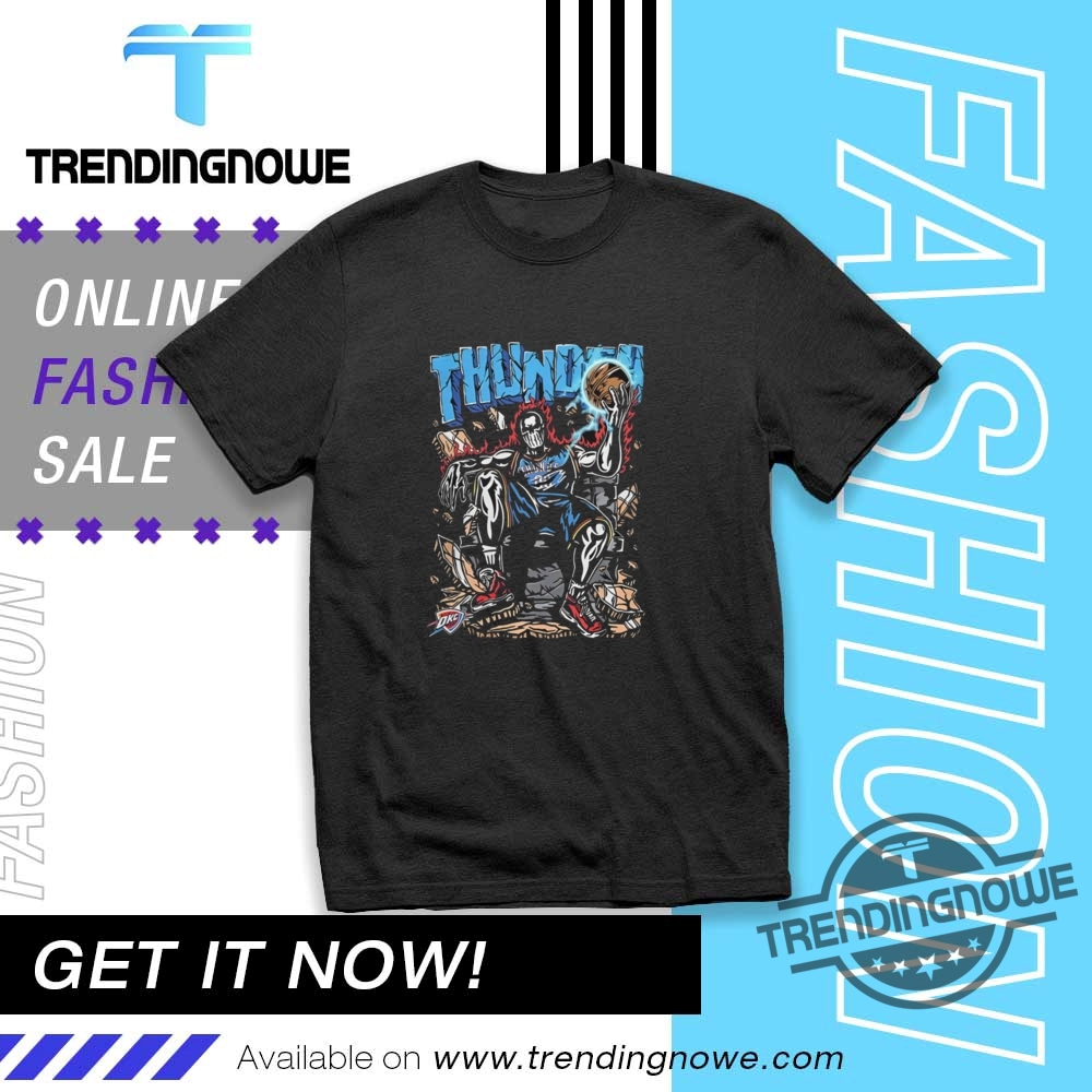 Jalen Williams Oklahoma City Thunder Throne Warren Lotas Skeleton Shirt trendingnowe 1