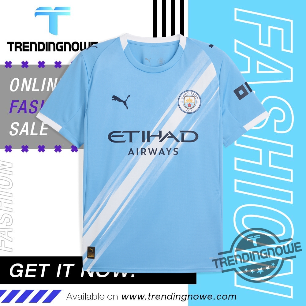 Man City 2025 26 Puma Home Shirt Jersey trendingnowe 1