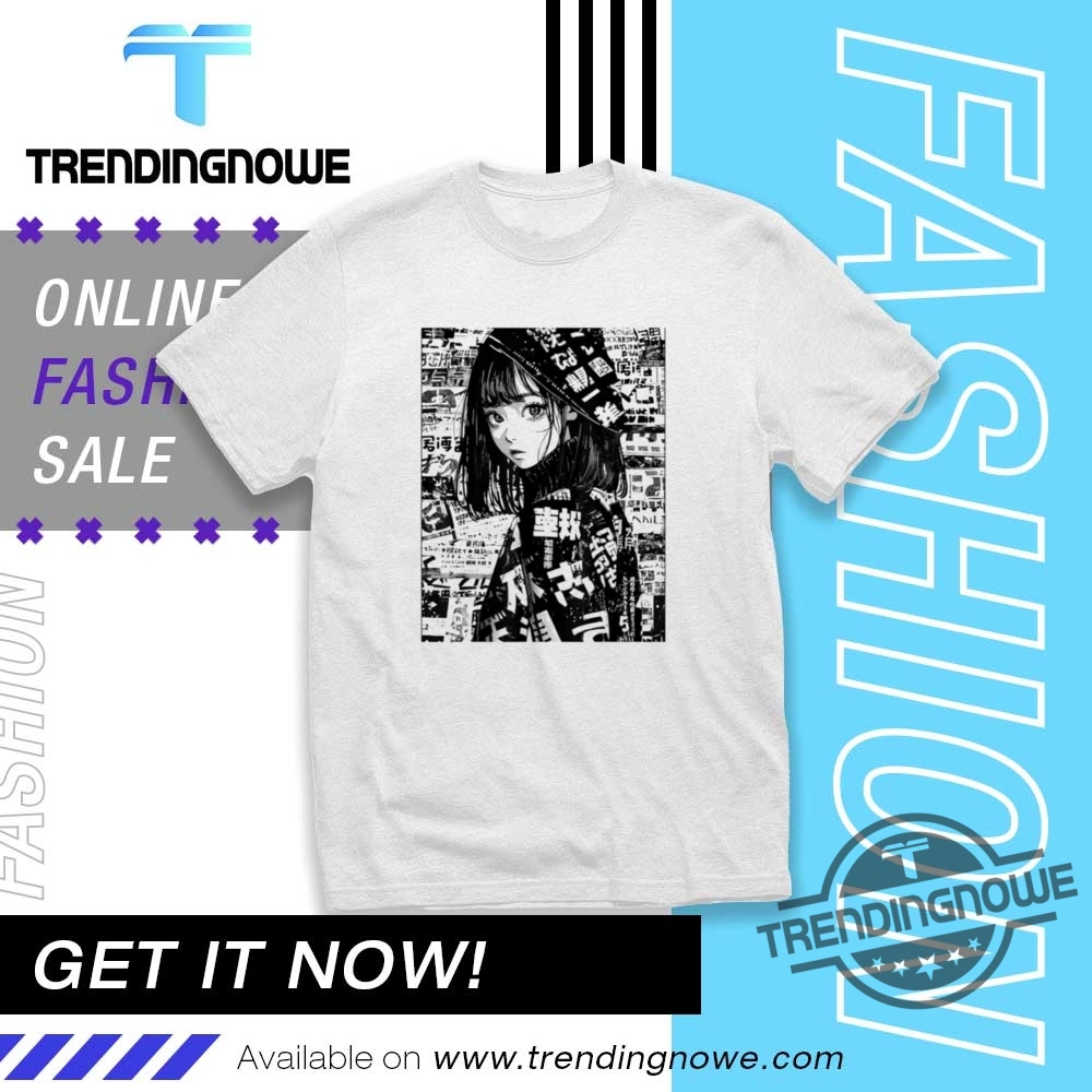 Kawaii Grunge Anime Manga Girl Shirts trendingnowe 1