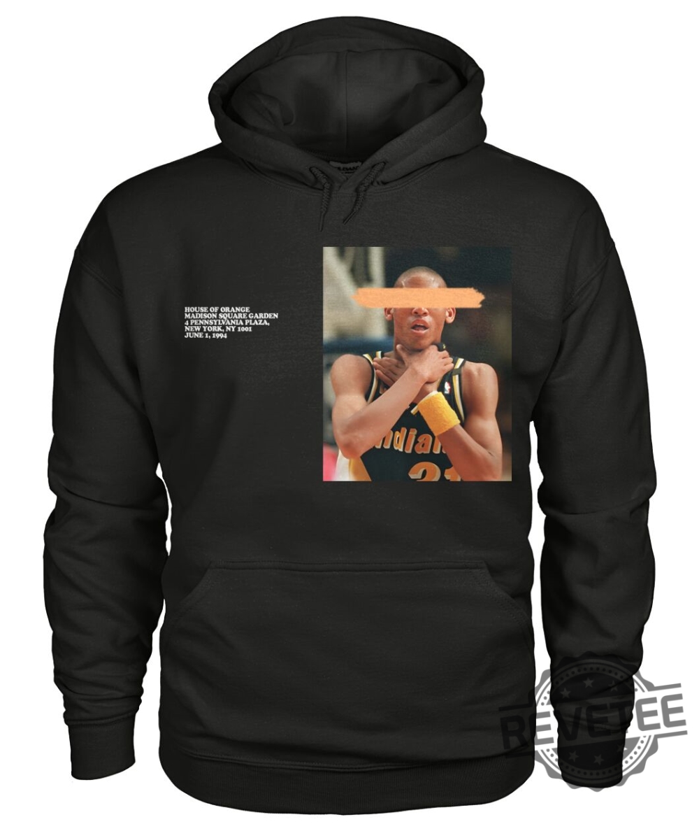 Top Trending 2025: Reggie Miller and Tyrese Halliburton Indiana Pacers T-Shirts You Need Now 8 Reggie Miller Choke Streetwear Tee Shirt Hoodie Crewneck