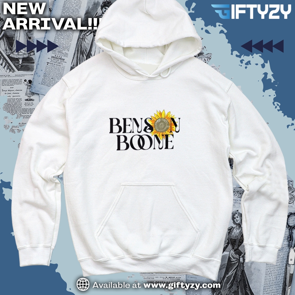 NBA Trending Shirt and Shoes 2 Sunflower Benson Boone Concert Shirt For Fan