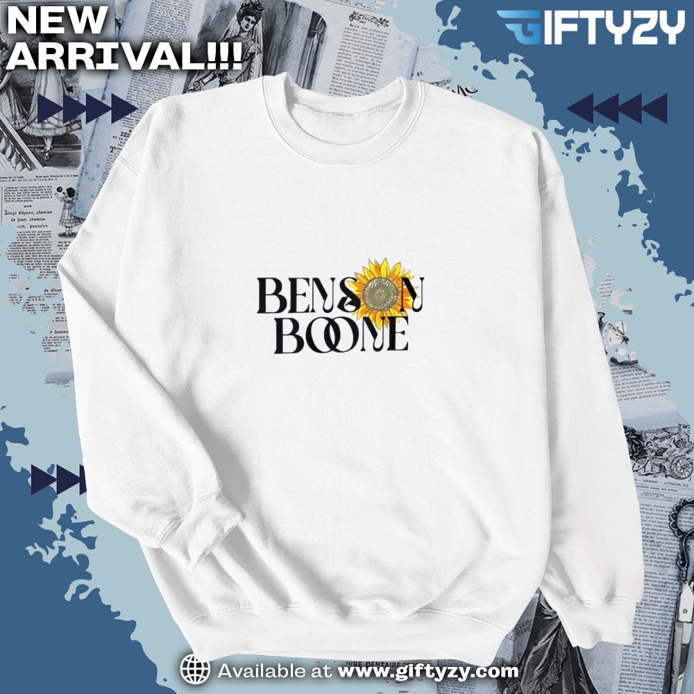 Sunflower Benson Boone Concert Shirt For Fan 6 Sunflower Benson Boone Concert Shirt For Fan
