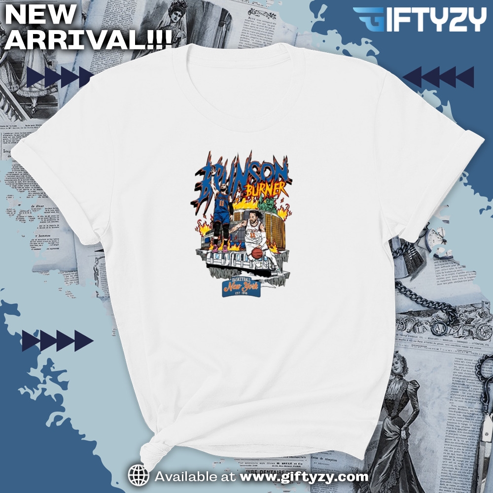 New York Knicks Jalen Brunson Basketball Comics Style Shirt 5 New York Knicks Jalen Brunson Basketball Comics Style Shirt