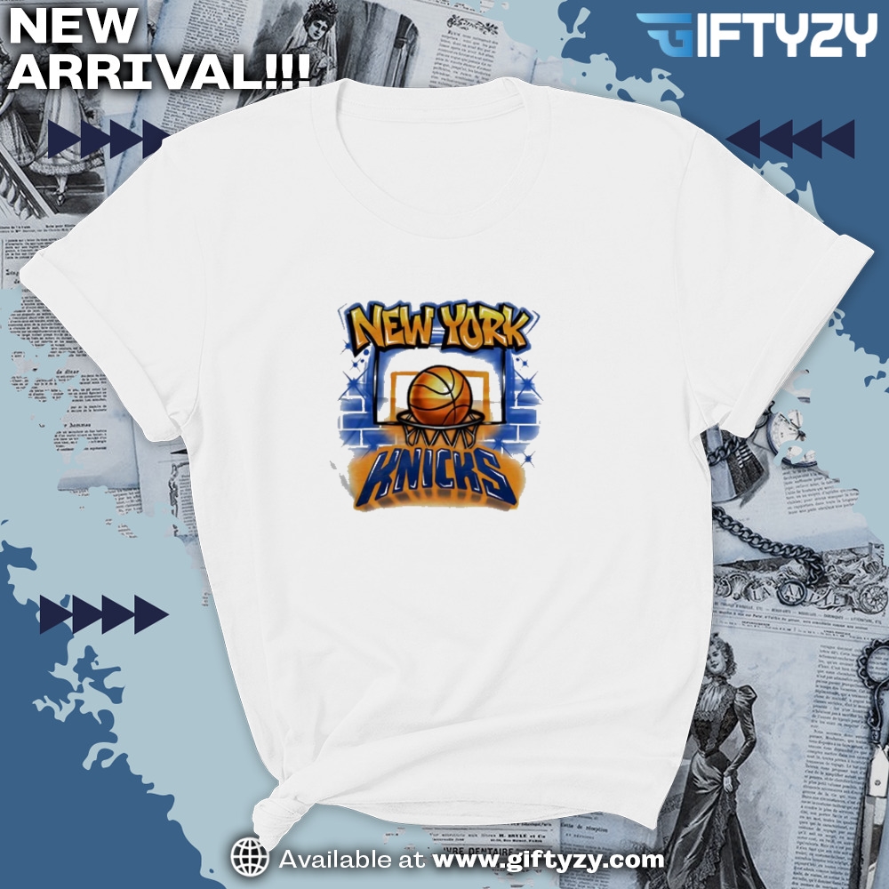 Basketball Nba New York Knicks Wall Painting Shirt 7 Basketball NBA New York Knicks Wall Painting Shirt