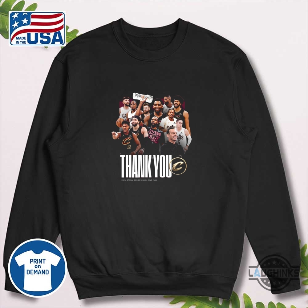 Thank You 2024 2025 Season Cavs Basketball Shirt 5 Thank You 2024 2025 season Cavs Basketball Shirt