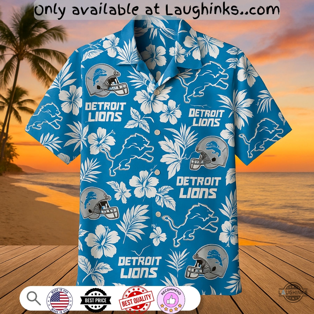 Detroits Lions Hawaiians Shirt Sideline Performance Tropical Shirt 6 Detroits lions Hawaiians shirt Sideline Performance tropical shirt