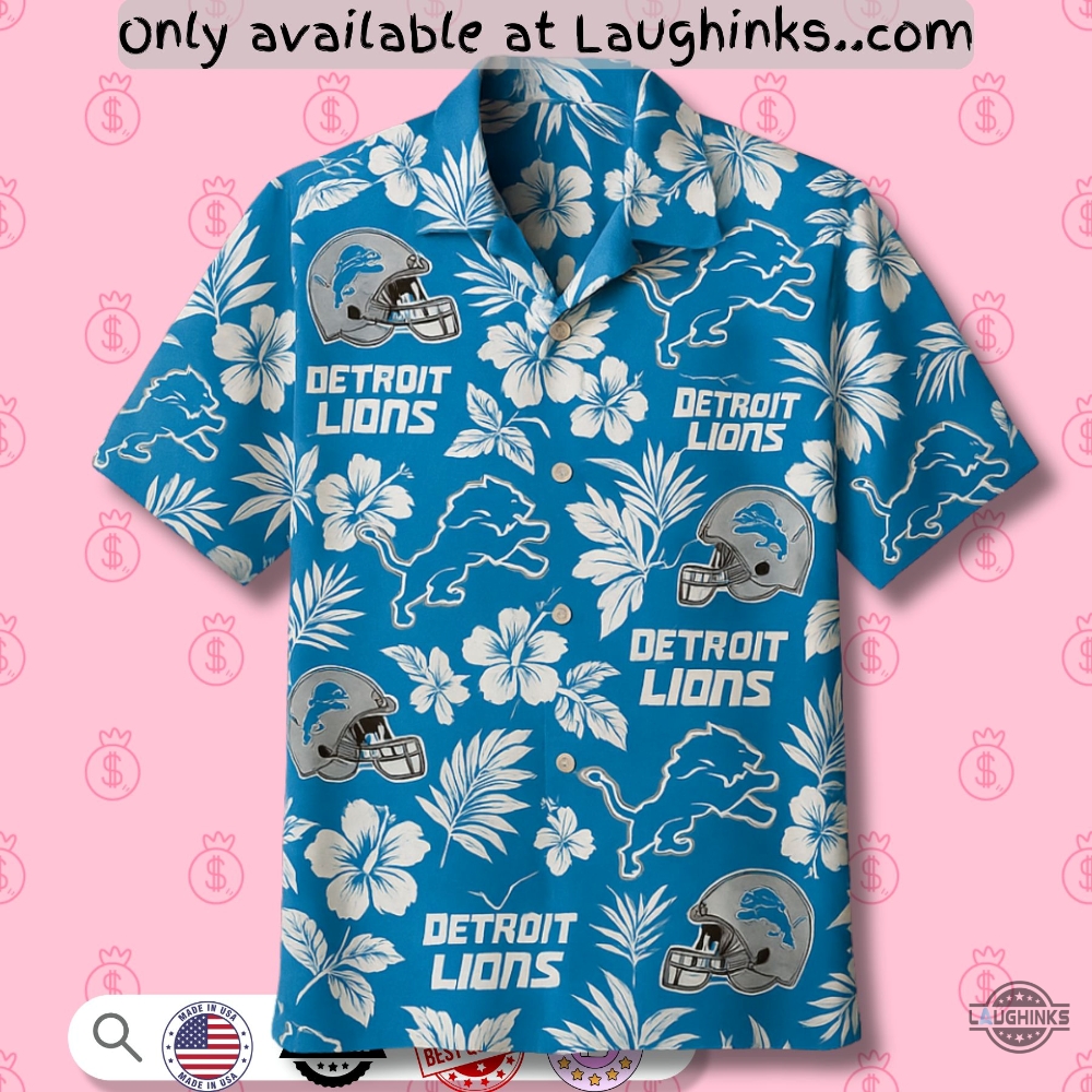 Detroits Lions Hawaiians Shirt Sideline Performance Tropical Shirt 7 Detroits lions Hawaiians shirt Sideline Performance tropical shirt